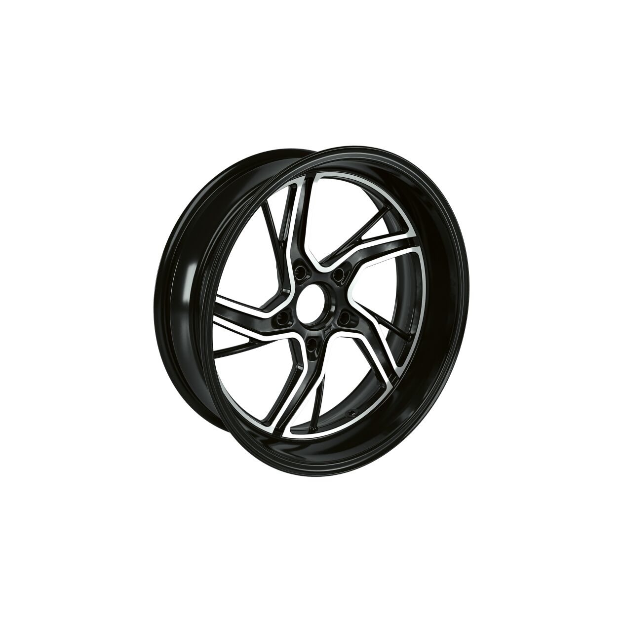 BMW Option 719 Cast Wheel Sport Black - Rear (36319898656)