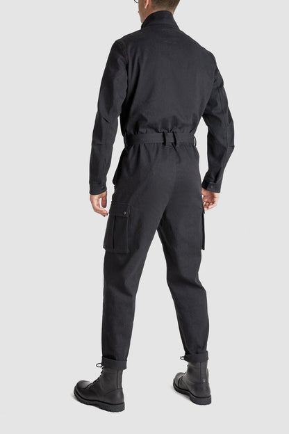 PANDO MOTO Brat Jumpsuit - High Road Motorsports - Motorcycle Suit - BRAT-SUIT-BLACK-XXS - Pando Moto