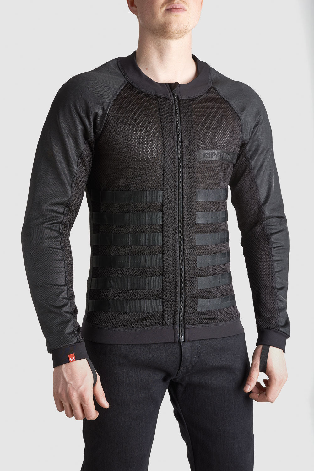 PANDO MOTO Commando Armored Shirt - High Road Motorsports - Armored Shirt - COMMANDO-UH-BLACK-XXS - Pando Moto