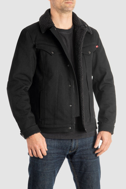 PANDO MOTO Husky Jacket - High Road Motorsports - Motorcycle Jacket - HUSKEY-JACKET-BLACK-XXS - Pando Moto