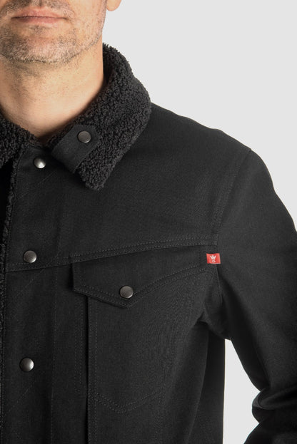 PANDO MOTO Husky Jacket - High Road Motorsports - Motorcycle Jacket - HUSKEY-JACKET-BLACK-XXS - Pando Moto