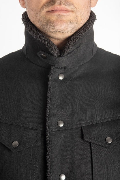 PANDO MOTO Husky Jacket - High Road Motorsports - Motorcycle Jacket - HUSKEY-JACKET-BLACK-XXS - Pando Moto