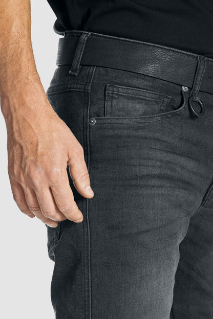 PANDO MOTO Robby Slim Jeans - High Road Motorsports - Motorcycle Pants - ROBBY-SLIM-BLACK-W28-L34 - Pando Moto