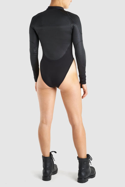 PANDO MOTO Shell Women's Armored Body Suit - High Road Motorsports - Armored Body Suit - SHELL-WW-BLACK-XXS - Pando Moto