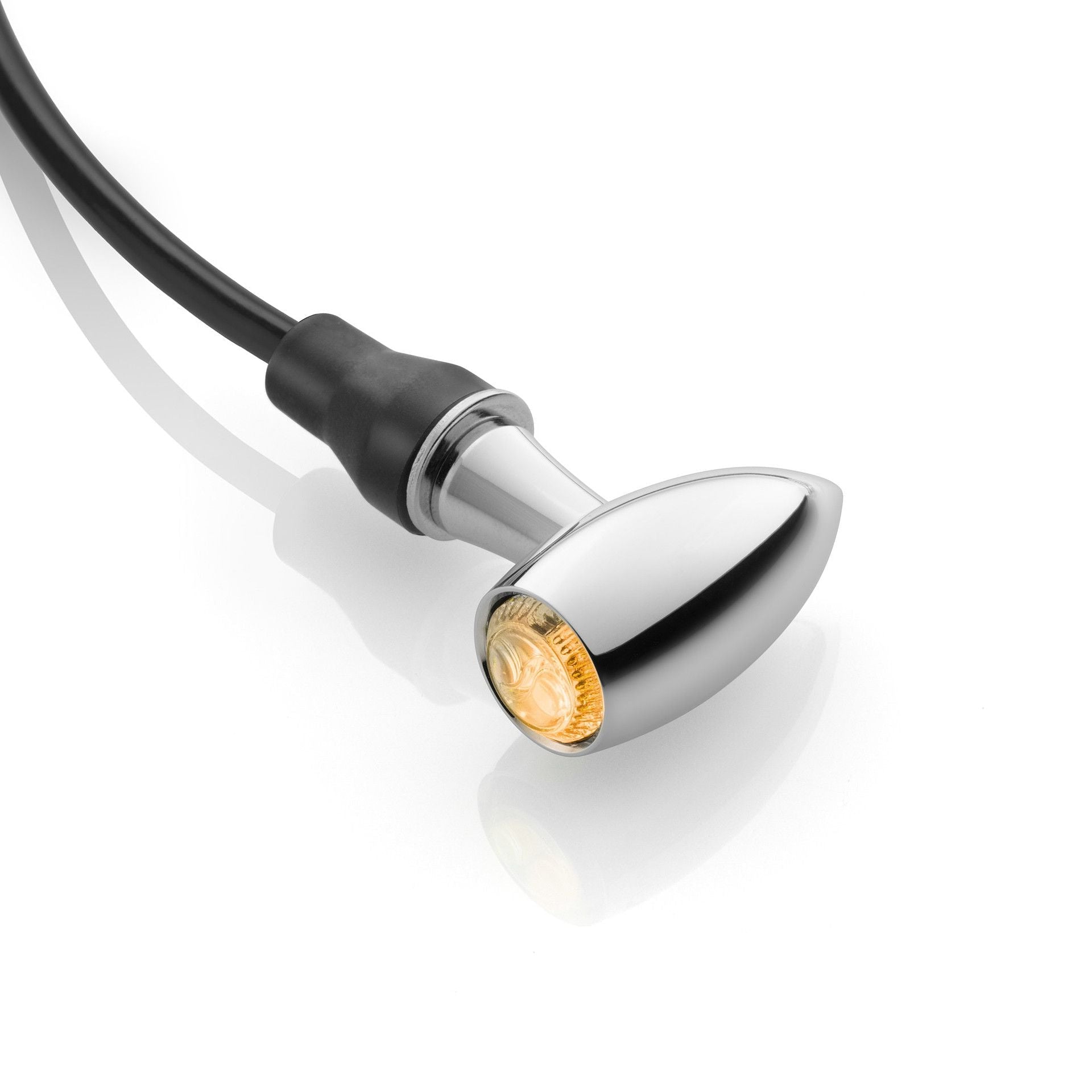Rizoma Club S Turn Signal (3 Function) (FR155CH) - High Road Motorsports - Indicators - FR155CH - Rizoma