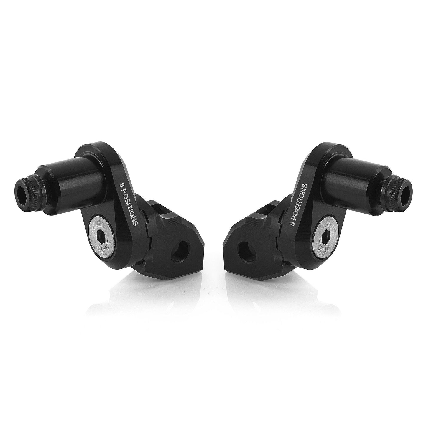 Rizoma Eccentric Adjustable Rider Pegs Mounting Kit (PE772B) - High Road Motorsports - Mount - PE772B - Rizoma