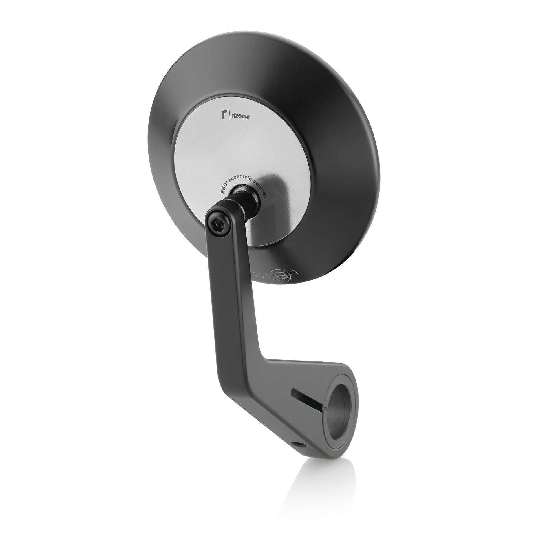 Rizoma Eccentrico Rearview Mirror (BS145AB) - High Road Motorsports - Mirror - BS145AB - Rizoma