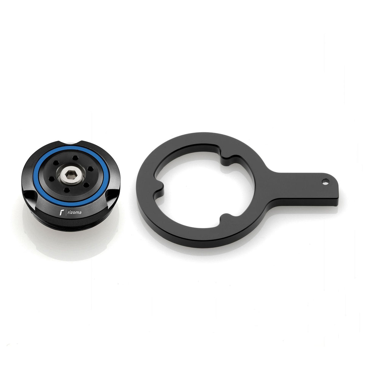 Rizoma Engine Oil Filler Cap (TP030B) - High Road Motorsports - Filler Cap - TP030B - Rizoma