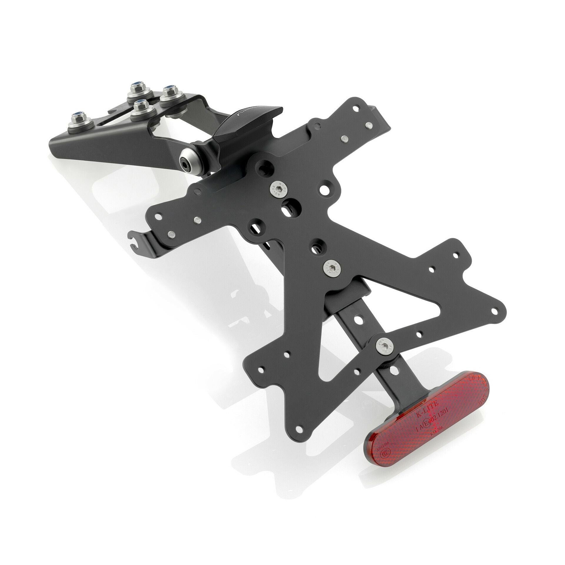 Rizoma Fox License Plate Holder Kit (PT103B) - High Road Motorsports - Plate Holder - PT103B - Rizoma
