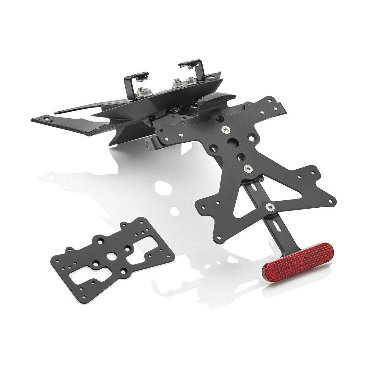 Rizoma Fox License Plate Holder Kit (PT114B) - High Road Motorsports - Plate Holder - PT114B - Rizoma