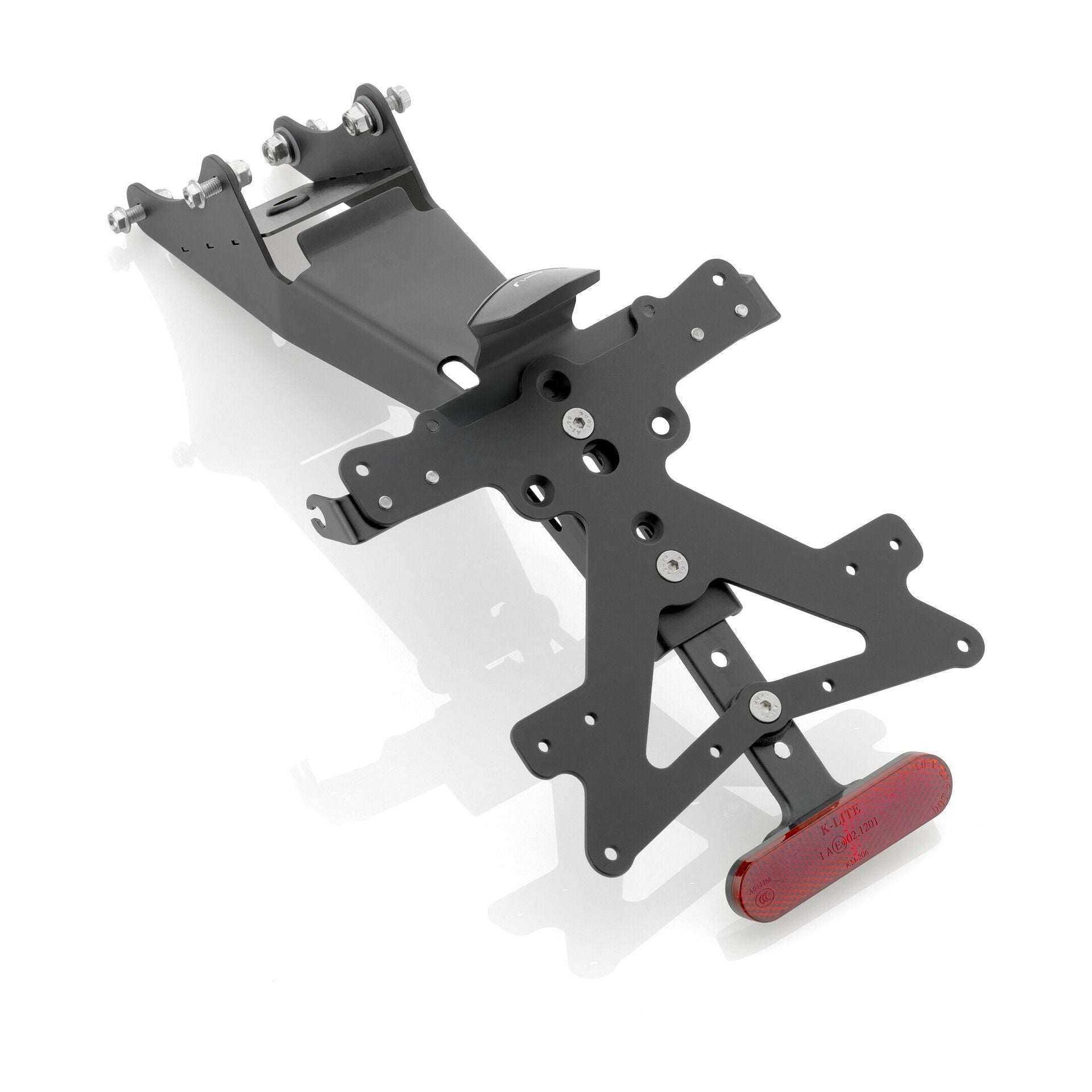 Rizoma Fox License Plate Holder Kit (PT115B) - High Road Motorsports - Plate Holder - PT115B - Rizoma