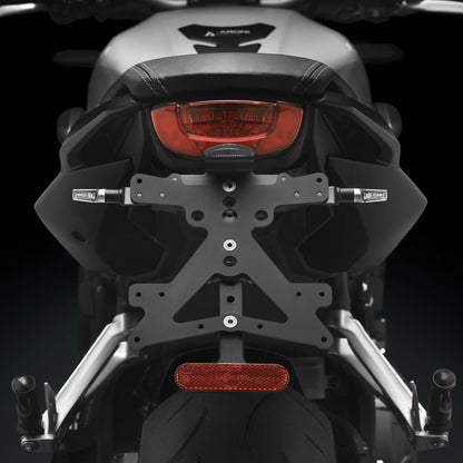 Rizoma Fox License Plate Holder Kit (PT121B) - High Road Motorsports - Plate Holder - PT121B - Rizoma