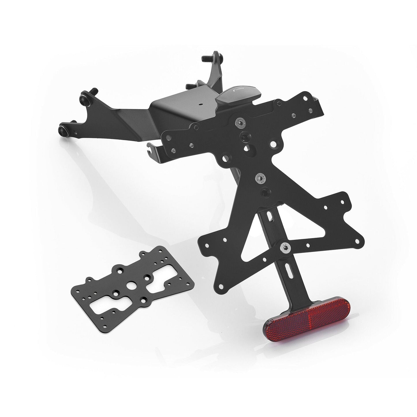 Rizoma Fox License Plate Holder Kit (PT121B) - High Road Motorsports - Plate Holder - PT121B - Rizoma