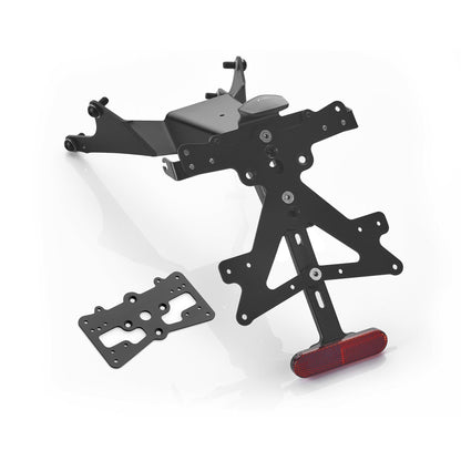 Rizoma Fox License Plate Holder Kit (PT121B) - High Road Motorsports - Plate Holder - PT121B - Rizoma