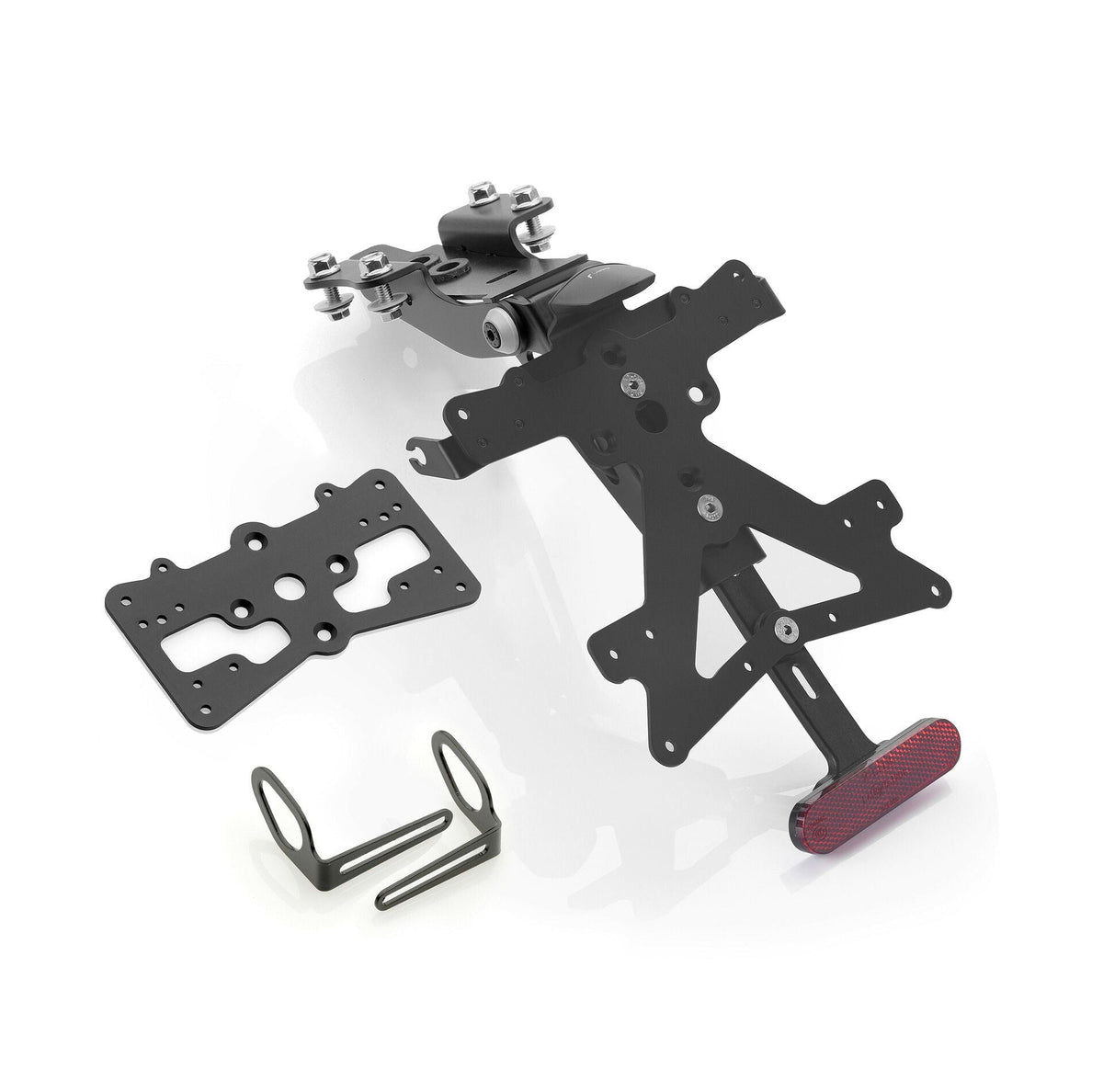Rizoma Fox License Plate Holder Kit (PT215B) - High Road Motorsports - Plate Holder - PT215B - Rizoma