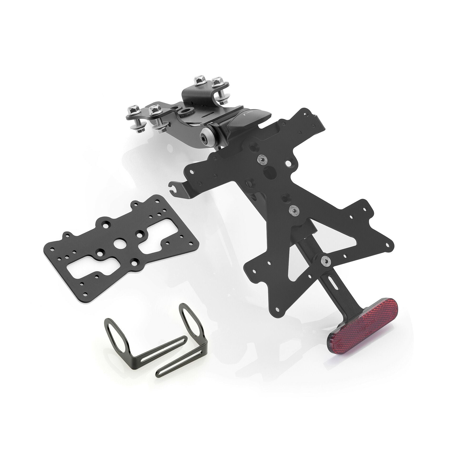 Rizoma Fox License Plate Holder Kit (PT215B) - High Road Motorsports - Plate Holder - PT215B - Rizoma