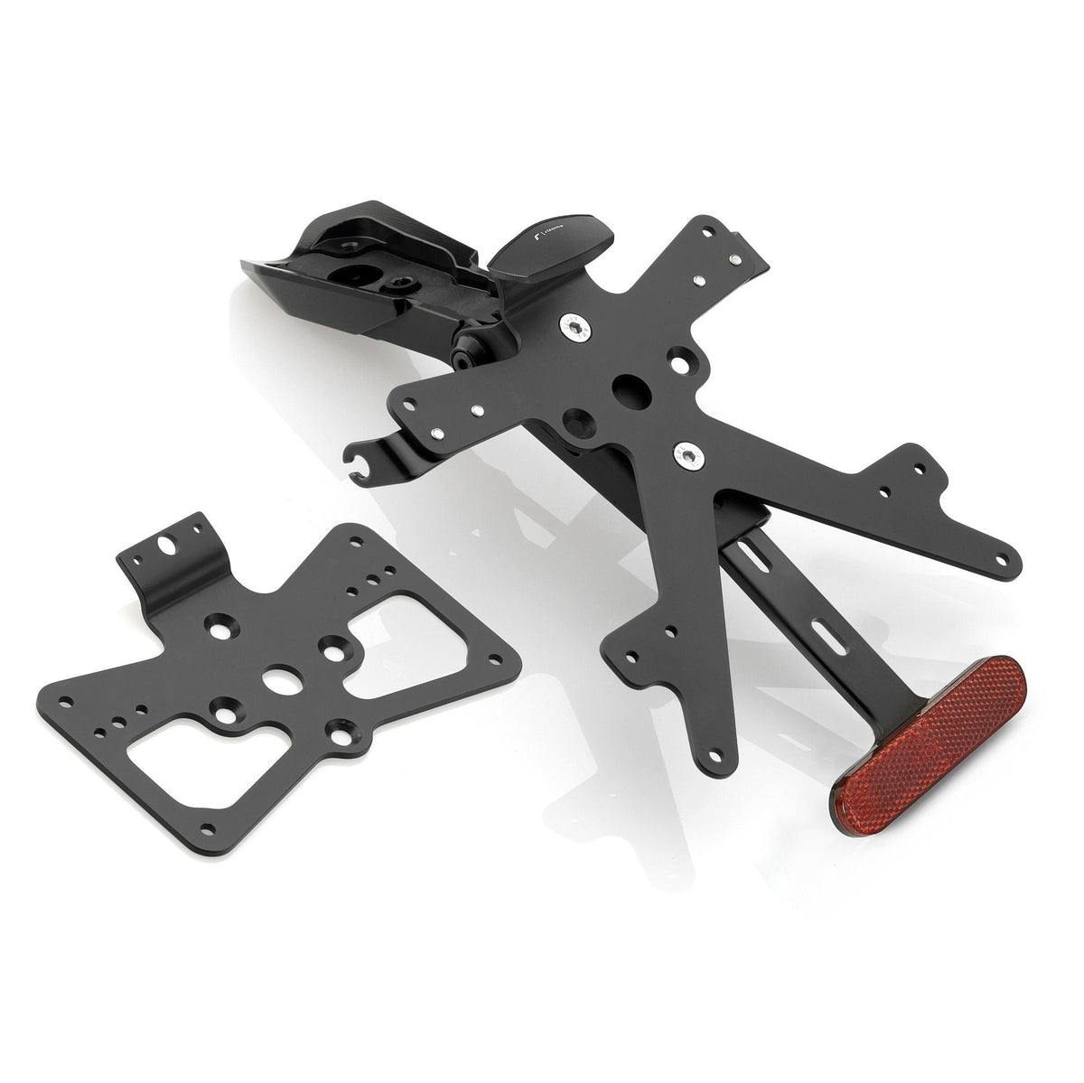 Rizoma Fox License Plate Holder Kit (PT219B) - High Road Motorsports - Plate Holder - PT219B - Rizoma