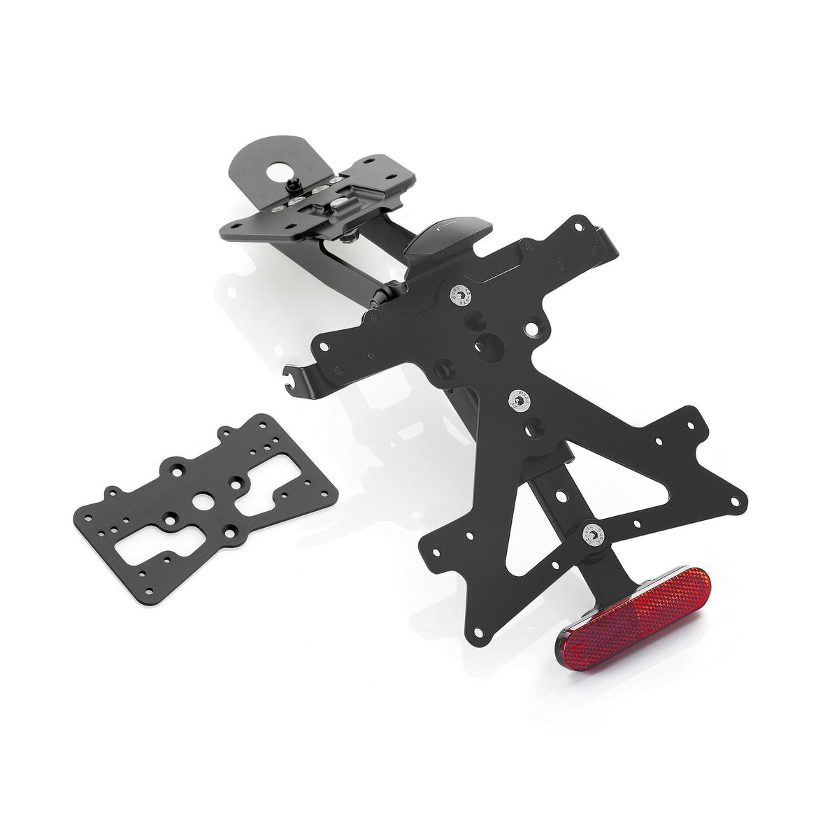Rizoma Fox License Plate Holder Kit (PT226B) - High Road Motorsports - Plate Holder - PT226B - Rizoma