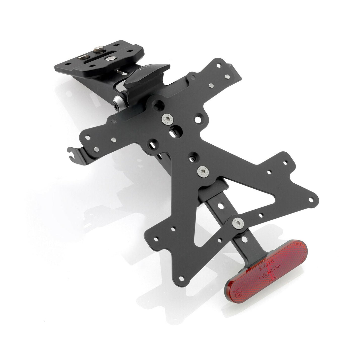 Rizoma Fox License Plate Holder Kit (PT313B) - High Road Motorsports - Plate Holder - PT313B - Rizoma