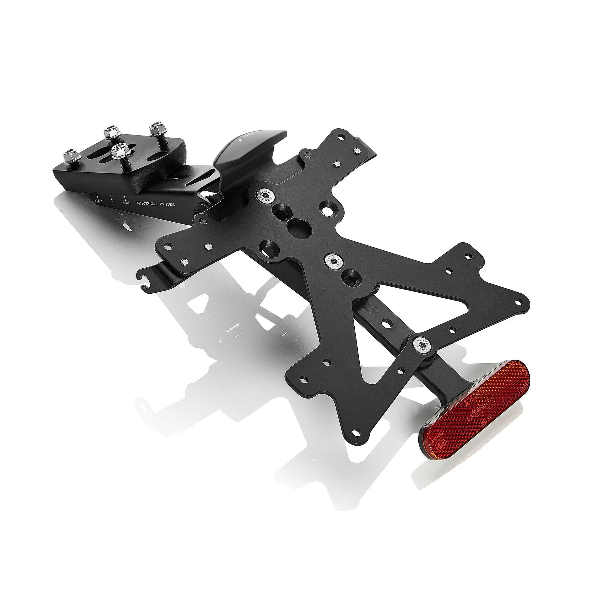 Rizoma Fox License Plate Holder Kit (PT325B) - High Road Motorsports - Plate Holder - PT325B - Rizoma