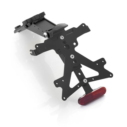 Rizoma Fox License Plate Holder Kit (PT409B) - High Road Motorsports - Plate Holder - PT409B - Rizoma