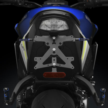 Rizoma Fox License Plate Holder Kit (PT409B) - High Road Motorsports - Plate Holder - PT409B - Rizoma