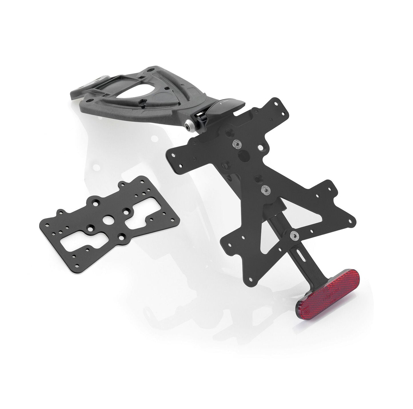 Rizoma Fox License Plate Holder Kit (PT526B) - High Road Motorsports - Plate Holder - PT526B - Rizoma