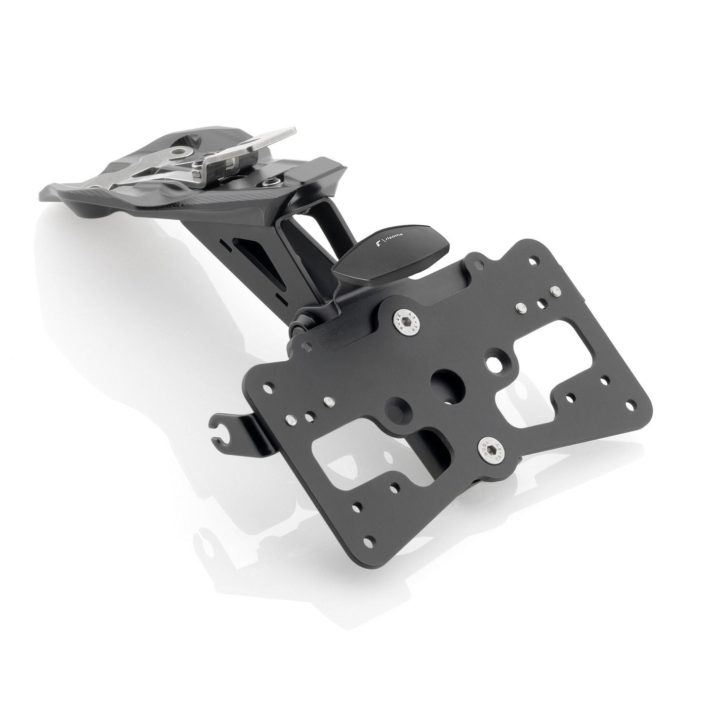Rizoma Fox License Plate Holder Kit (PT532B) - High Road Motorsports - Plate Holder - PT532B - Rizoma