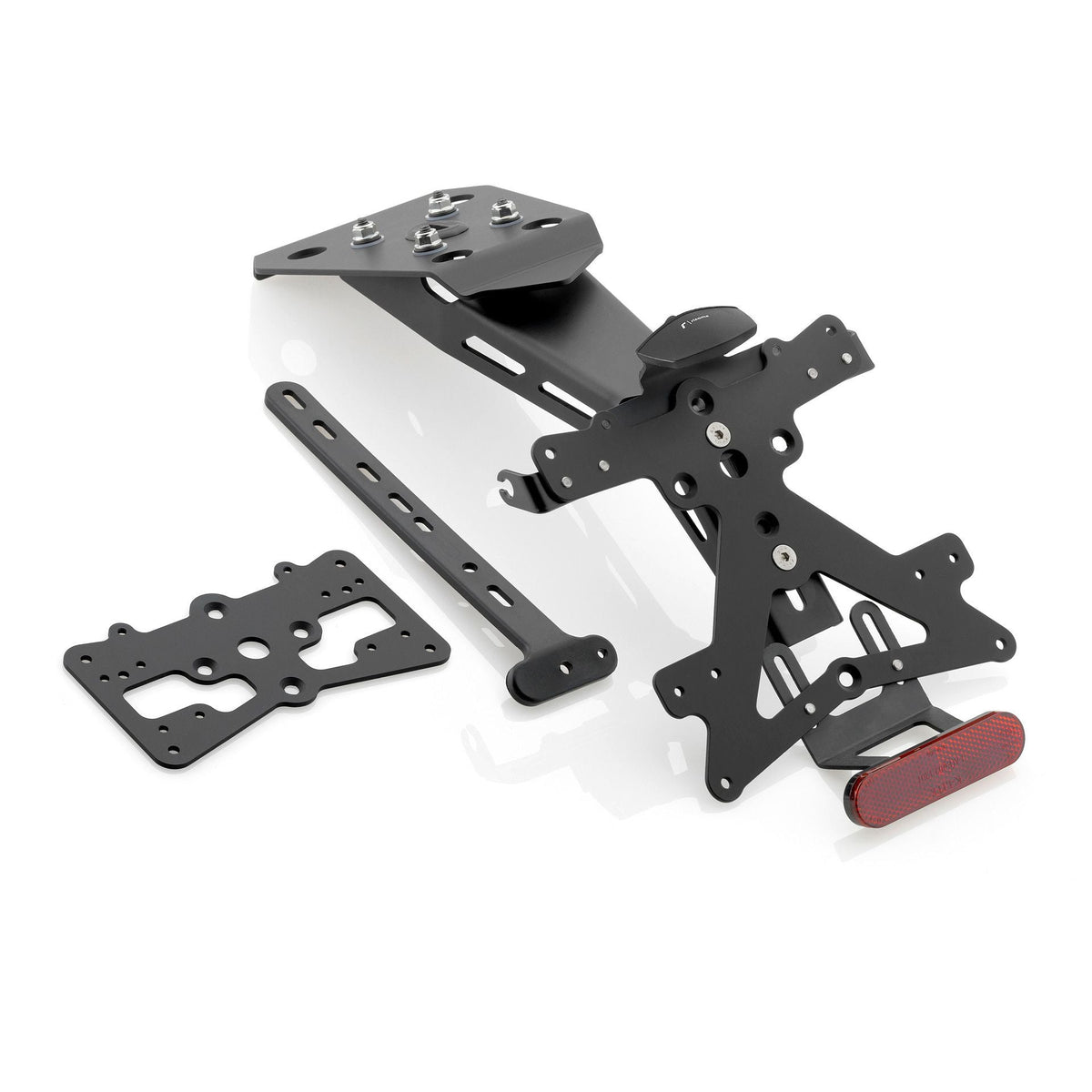 Rizoma Fox License Plate Holder Kit (PT534B) - High Road Motorsports - Plate Holder - PT534B - Rizoma