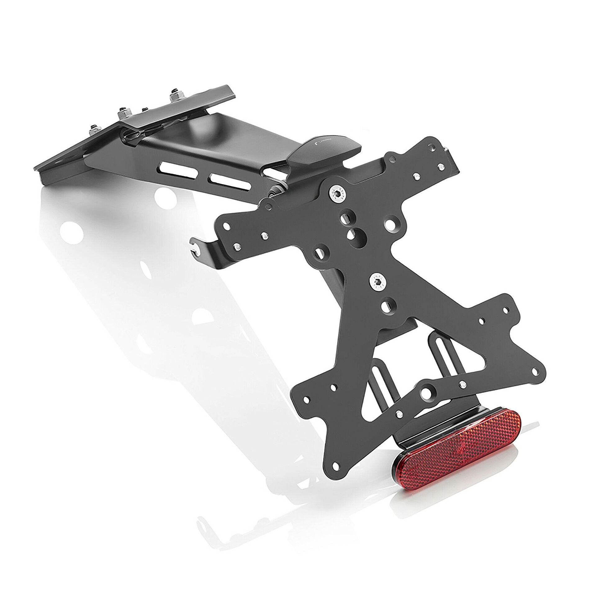 Rizoma Fox License Plate Holder Kit (PT535B) - High Road Motorsports - Plate Holder - PT535B - Rizoma