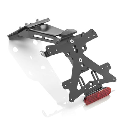 Rizoma Fox License Plate Holder Kit (PT535B) - High Road Motorsports - Plate Holder - PT535B - Rizoma