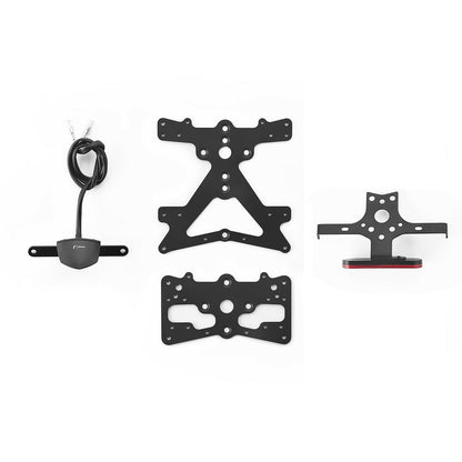 Rizoma Fox License Plate Holder Kit (PT607B) - High Road Motorsports - Plate Holder - PT607B - Rizoma