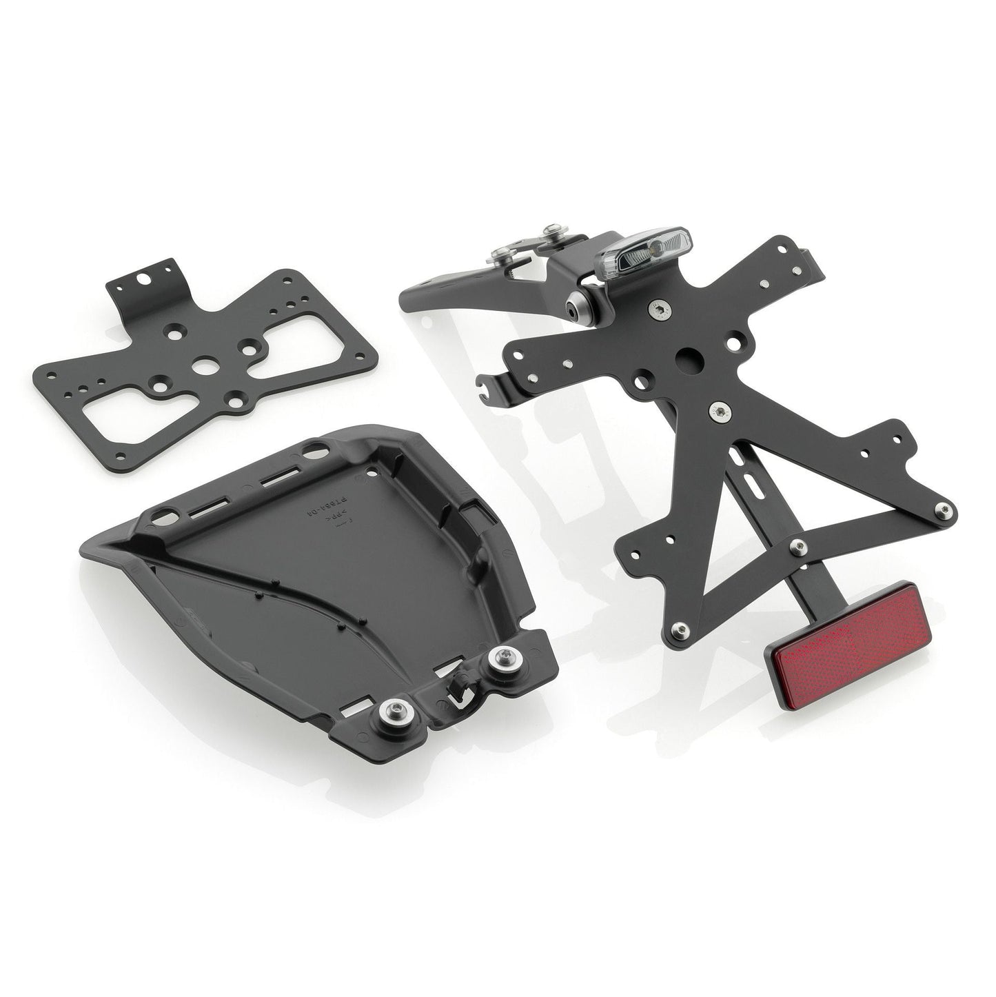 Rizoma Fox License Plate Holder (PT664B) - High Road Motorsports - Plate Holder - PT664B - Rizoma
