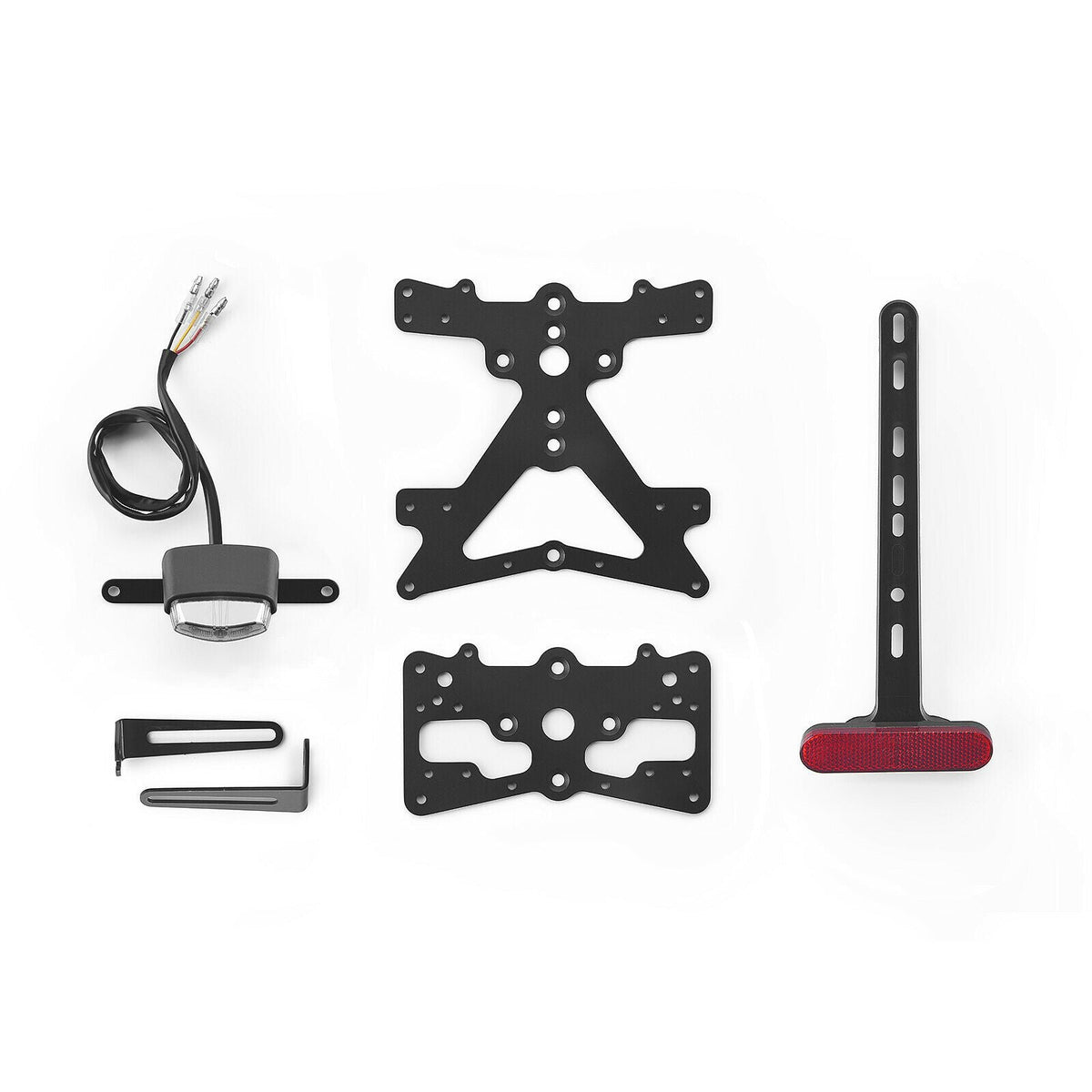 Rizoma Fox License Plate Holder (PT691B) - High Road Motorsports - Plate Holder - PT691B - Rizoma