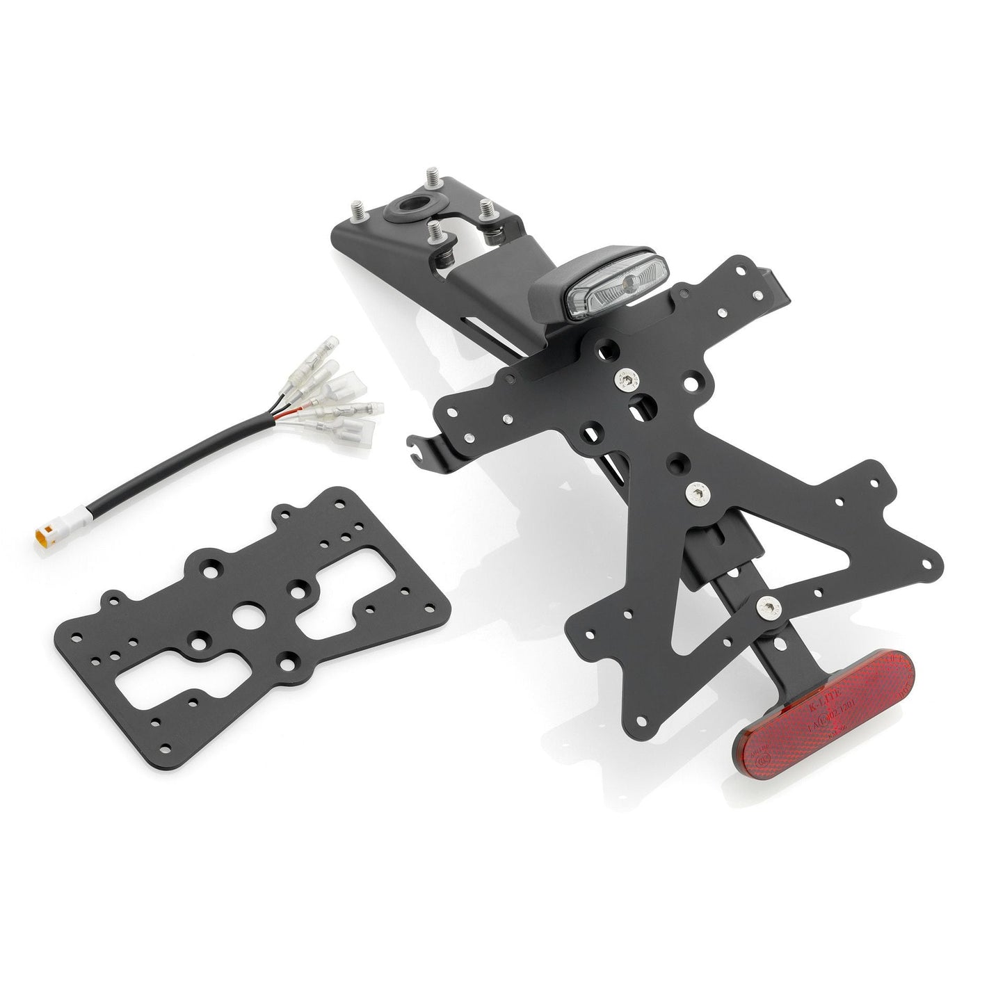 Rizoma Fox License Plate Holder (PT691B) - High Road Motorsports - Plate Holder - PT691B - Rizoma