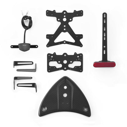 Rizoma Fox License Plate Holder (PT704B) - High Road Motorsports - Plate Holder - PT704B - Rizoma