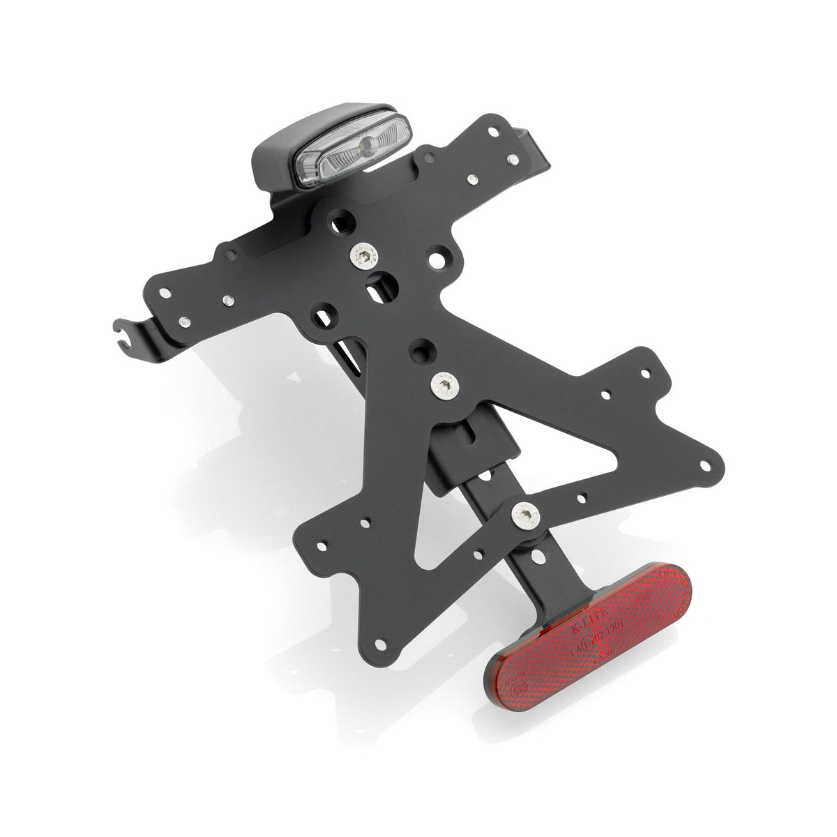 Rizoma Fox License Plate Holder (PT820B) - High Road Motorsports - Plate Holder - PT820B - Rizoma