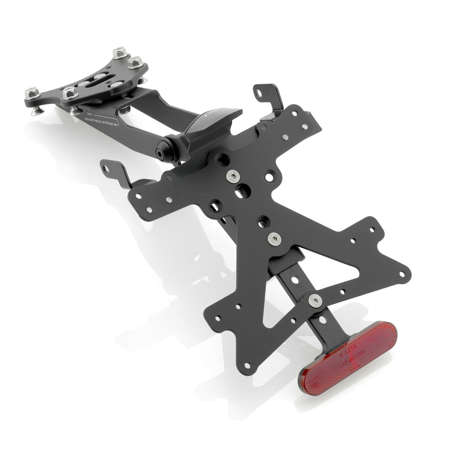 Rizoma Fox License Plate Support Kit (PT223B) - High Road Motorsports - Plate Holder - PT223B - Rizoma
