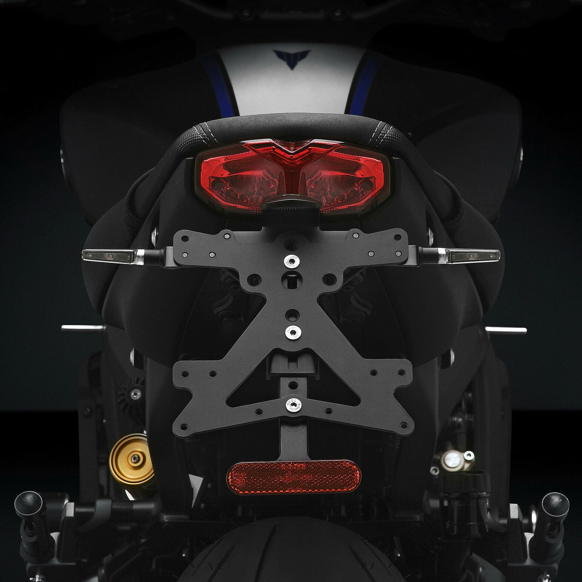 Rizoma Fox License Plate Support Kit (PT232B) - High Road Motorsports - Plate Holder - PT232B - Rizoma