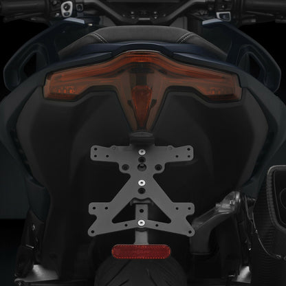 Rizoma Fox License Plate Support Kit (PT235B) - High Road Motorsports - Plate Holder - PT235B - Rizoma