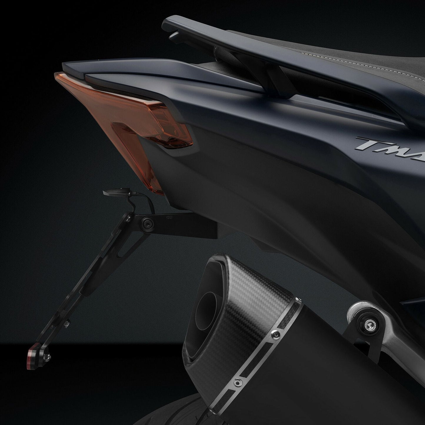 Rizoma Fox License Plate Support Kit (PT235B) - High Road Motorsports - Plate Holder - PT235B - Rizoma