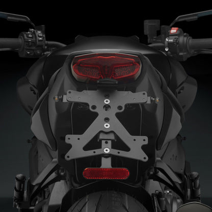 Rizoma Fox License Plate Support Kit (PT237B) - High Road Motorsports - Plate Holder - PT237B - Rizoma