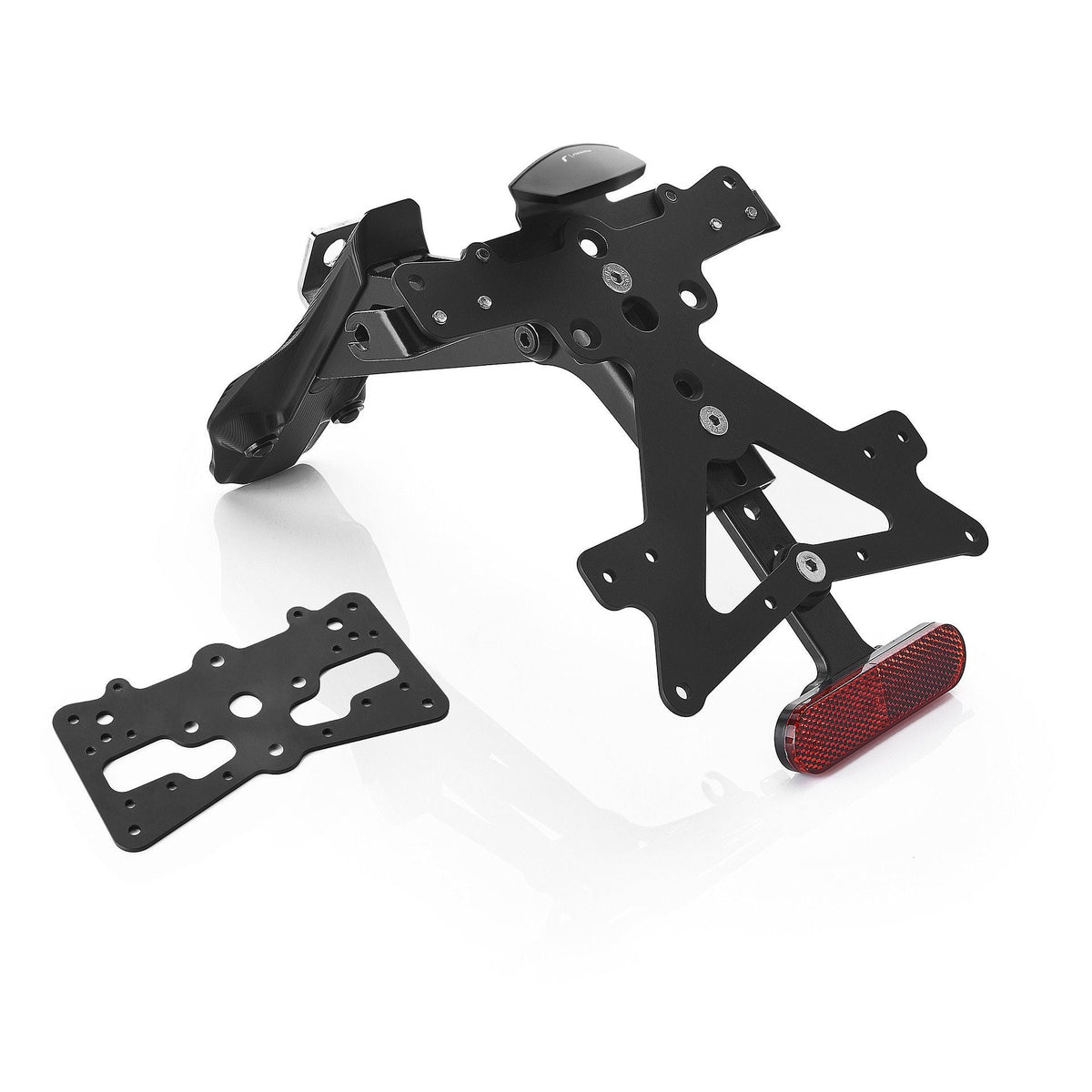 Rizoma Fox License Plate Support Kit (PT542B) - High Road Motorsports - Plate Holder - PT542B - Rizoma