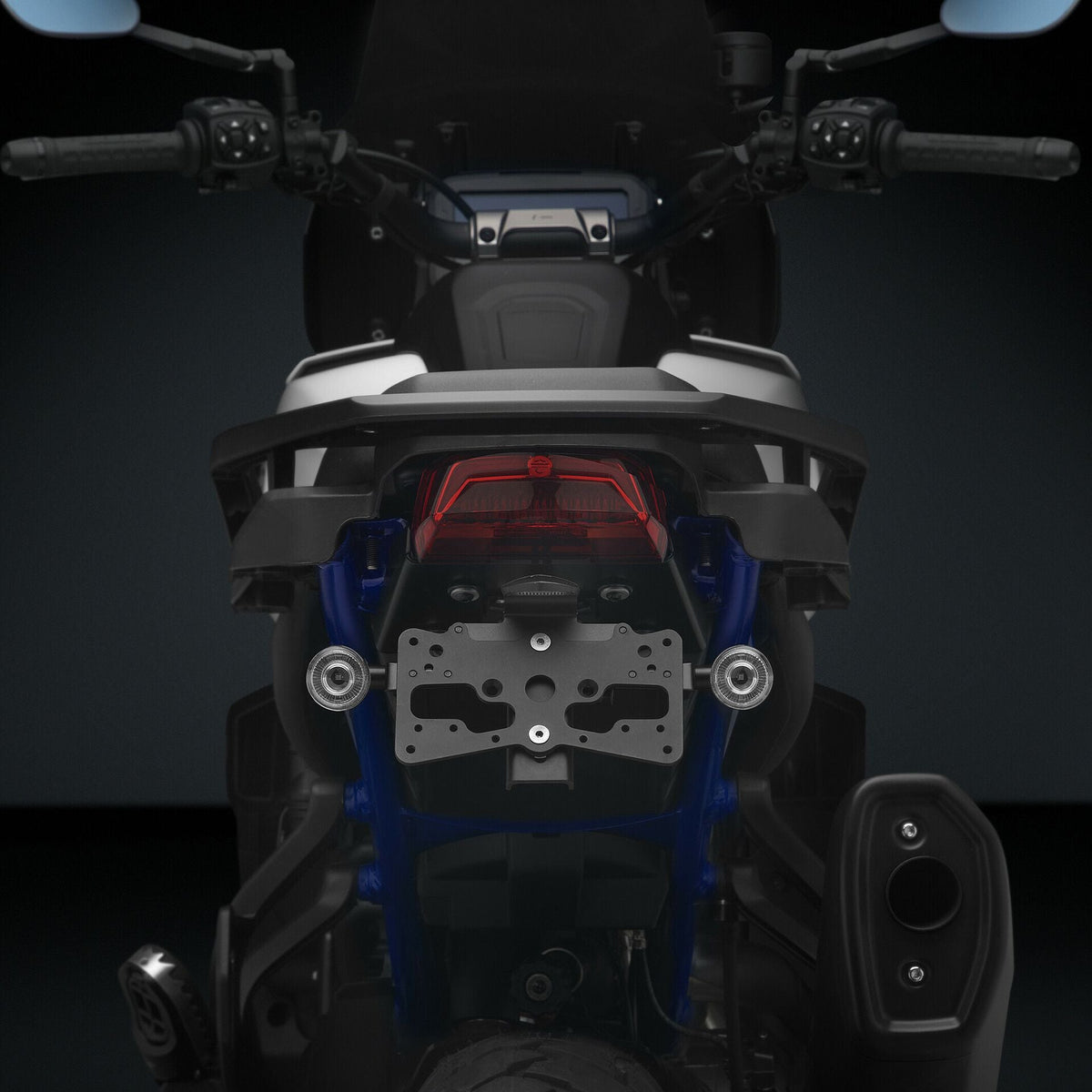 Rizoma Fox License Plate Support Kit (PT569B) - High Road Motorsports - Plate Holder - PT569B - Rizoma