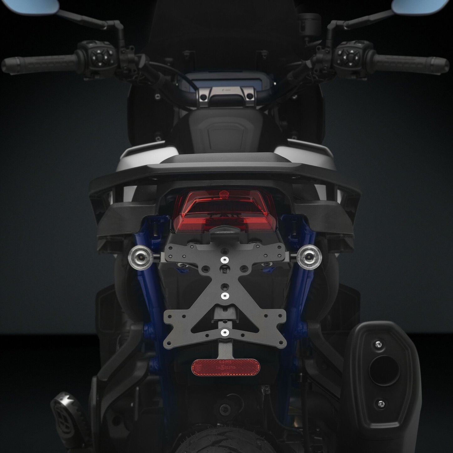 Rizoma Fox License Plate Support Kit (PT569B) - High Road Motorsports - Plate Holder - PT569B - Rizoma