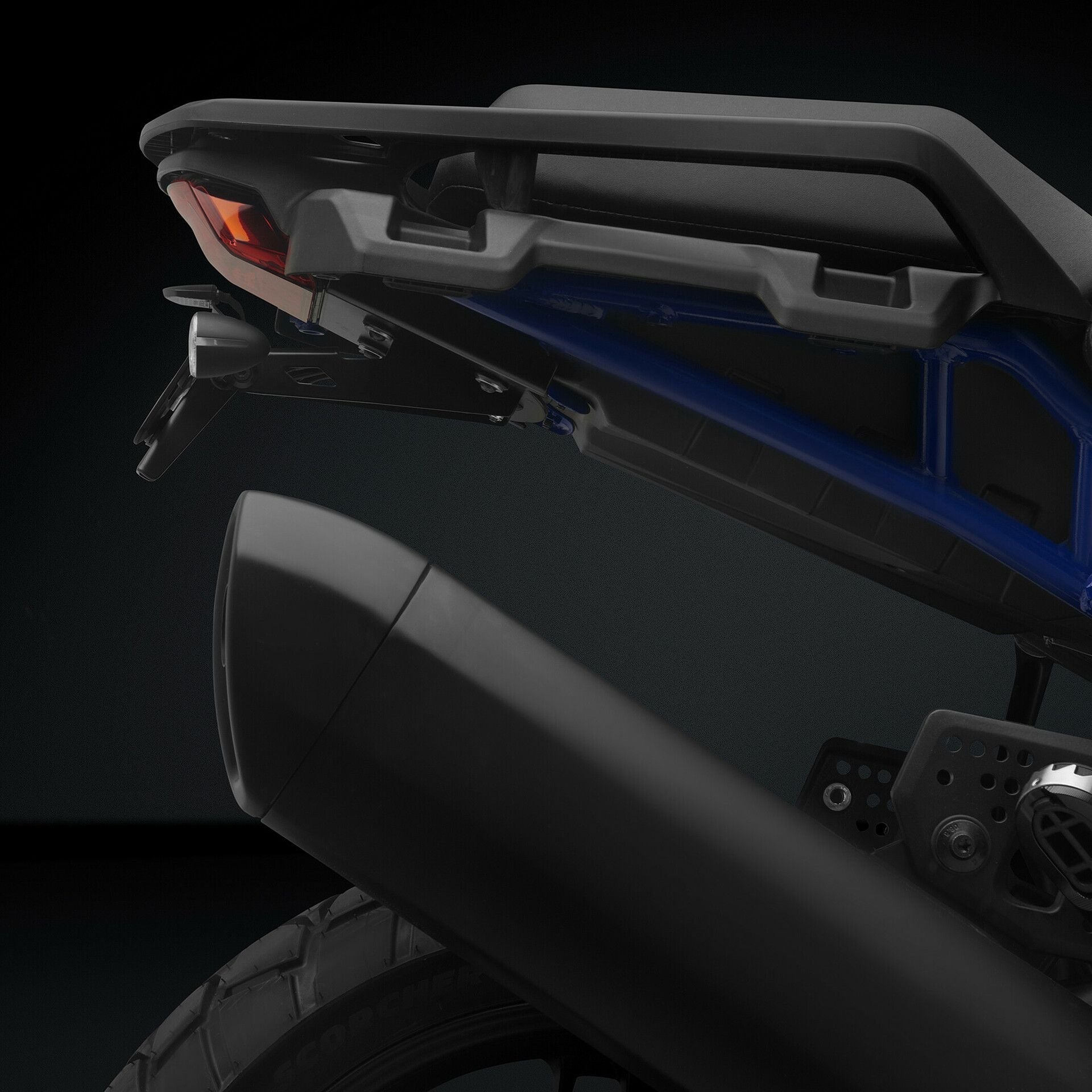 Rizoma Fox License Plate Support Kit (PT569B) - High Road Motorsports - Plate Holder - PT569B - Rizoma