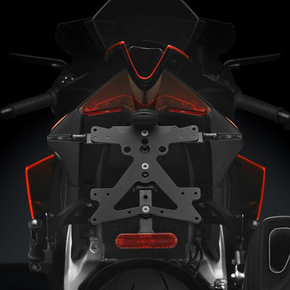 Rizoma Fox License Plate Support Kit (PT802B) - High Road Motorsports - Plate Holder - PT802B - Rizoma