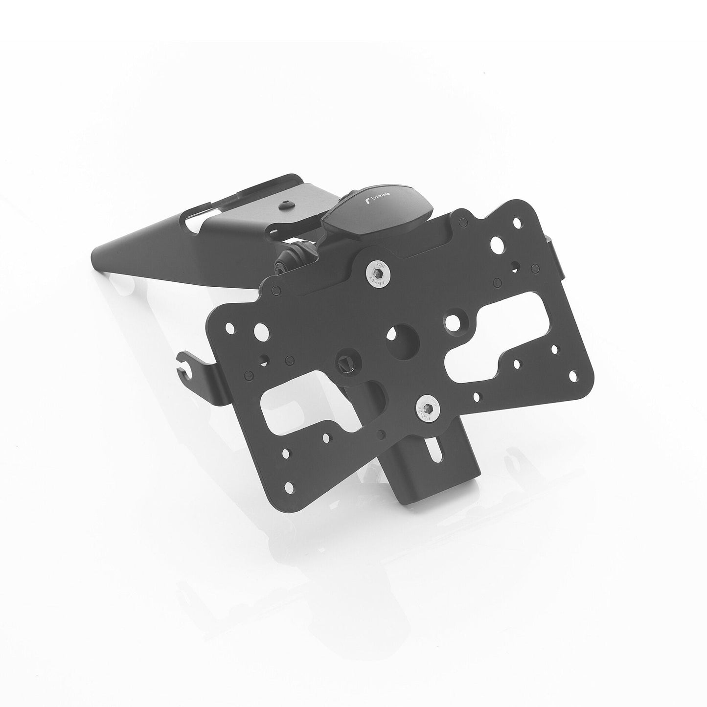 Rizoma Fox License Plate Support Kit (PTS692B) - High Road Motorsports - Plate Holder - PTS692B - Rizoma