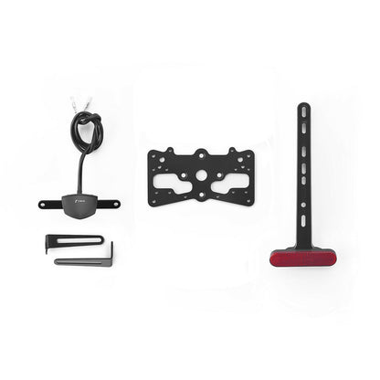 Rizoma Fox License Plate Support Kit (PTS692B) - High Road Motorsports - Plate Holder - PTS692B - Rizoma