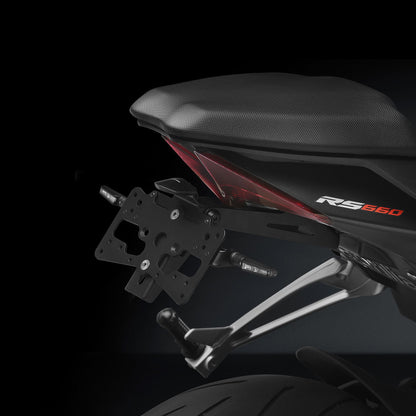 Rizoma Fox License Plate Support Kit (PTS801B) - High Road Motorsports - Plate Holder - PTS801B - Rizoma